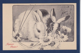 CPA Lapin Bunny Rabbit Non Circulée Fantaisie MM VIENNE N° 261 Pâques - Sonstige & Ohne Zuordnung