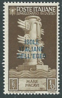 1938 EGEO AUGUSTO 10 CENT MNH ** - RC14-5 - Egée