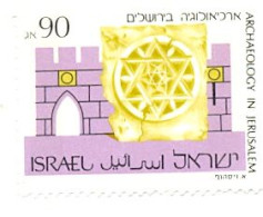 Sello Usado Israel. Yvert Nº 1085. Escudo Arqueológico. 2-isra1085 - Used Stamps (without Tabs)