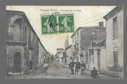 Vergèze, Avenue De La Gare (1874) - Vergèze