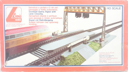 Jouef Model Trains (Lima) - Overhead Gantry Signal With Level Crossing Ref 600025 - HO - *** - Loks