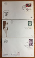 1965 Israel - Anna Eleanor Roosevelt, Town Emblems, International Cooperation Year - 102 - Covers & Documents