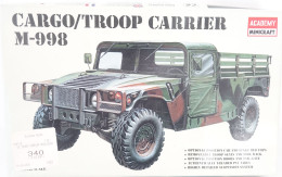 Model Kit - ACADEMY - Cargo Troop Carrier M-998, Scale 1/35, + Original Box - Military Vehicles