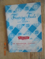 Freezing Foods At Home - Shirley Rolfs - Coolerator Company 1949  Duluth, Minnesota - Americana