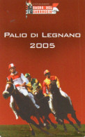 ITALY - URMET - G.491 Ex1989 - PALIO DI LEGNANO 2005 - HORSE - MINT - Öff. Themen-TK