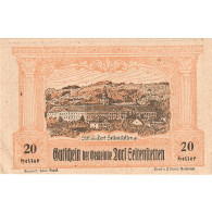 Autriche, Seitenstetten, 20 Heller, Monastère 1920-12-31, SPL Mehl:FS 989a - Oesterreich