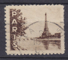 France PARIS La Tour Eiffel Vignette (2 Scans) - Tourism (Labels)