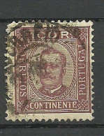PORTUGAL 1893 Michel 74 A (perf 11 1/2) O - Used Stamps