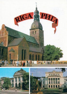 1 AK Lettland * Ansichten Von Riga U.a. Der Dom Zu Riga - Die Altstadt Ist Seit 1997 UNESCO Weltkulturerbe * - Lettonie