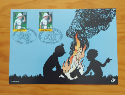 Belgium 2001 - HK 3048 Kuifje In Afrika/Tintin Au Congo - Mint Condition - Cartes Souvenir – Emissions Communes [HK]