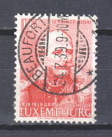 Luxemburg 1939 Mi 325 Canceled - Gebraucht