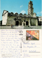 CUBA 1988 POSTCARD SENT TO KULMBACH - Covers & Documents