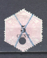 Netherlands 1877 Telegram NVPH TG3 Canceled  - Télégraphes