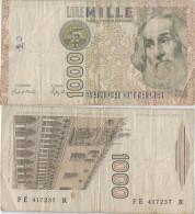 Italy 1000 Lire 1982 P-109b Banknote Europe Currency Italie Italien #5175 - 1000 Lire