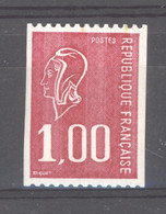 France  :  Yv  1895a  **    Numéro Rouge - 1971-1976 Marianne Of Béquet