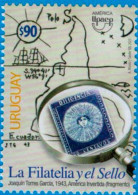 Uruguay 2023 ** UPAEP Philately And The Stamp. Stamp On Stamp. Art Joaquin Torres García. - Gezamelijke Uitgaven