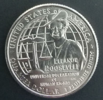 Quarter Dollar USA Eleanor ROOSEVELT - 2023 P - Unc - LIBERTY - American Woman - Unclassified