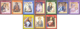 Vatican 1260/69 - Definitives 2002 - MNH - Madonnas