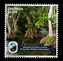 16J-KOLUMBIEN - 2022  MNH – MANGROVES – NATIONAL PARKS, 11TH ISSUE – CARIBBEAN REGION - Colombie