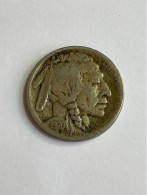 1920 (S) USA Indian Head Nickel 5 Cents Coin, VF Very Fine, Scarce Date/mark - 1913-1938: Buffalo