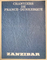 Compagnie Des Messageries Maritimes Plan Coupe Du Bateau Le Zanzibar Dunkerke - Otros & Sin Clasificación