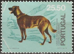 PORTUGAL 1981 50th Anniversary Of Kennel Club Of Portugal - 25e.50 - Castro Laboreiro FU - Used Stamps