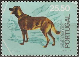 PORTUGAL 1981 50th Anniversary Of Kennel Club Of Portugal - 25e.50 - Castro Laboreiro FU - Oblitérés