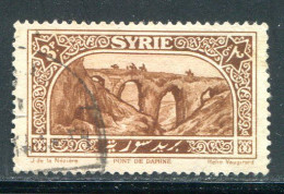 SYRIE- Y&T N°163- Oblitéré - Oblitérés