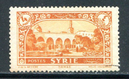 SYRIE- Y&T N°208- Oblitéré - Oblitérés