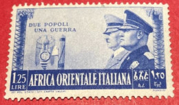 AFRICA ORIENTALE ITALIANA 1941 - HITLER MUSSOLINI MNH** 1,25 Lire*** - Afrique Orientale Italienne