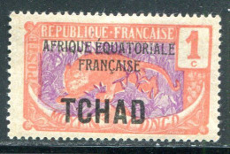 TCHAD- Y&T N°19- Neuf Avec Charnière * - Unused Stamps