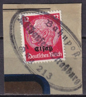 FRANCE - 12 P. Oblitéré Sur Fragment - Used Stamps