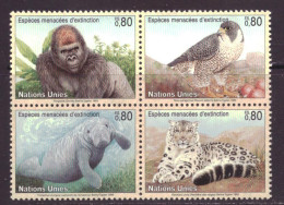 United Nations Geneva 227 T/m 230 MNH ** Animals Nature (1993) - Nuevos