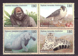 United Nations Geneva 227 T/m 230 MNH ** Animals Nature (1993) - Unused Stamps