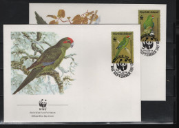 Norfolk Inseln WWF Issue Michel Cat.No. 421/424 FDC - FDC