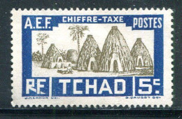 TCHAD- Taxe Y&T N°12- Neuf Sans Gomme - Neufs