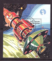 Vietnam Block Used Space Phobos (1988) - Viêt-Nam