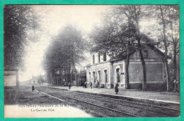 FONTENAY TRESIGNY - LA GARE DE L'EST - Fontenay Tresigny