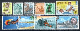 334 BCXX 1961 Scott #45/55 Mnh** (offers Welcome) - Tanganyika (...-1932)