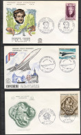 FRANCE FDC Lot 5 FDC 1969 Cf Scans Pour Détail Svp - 1960-1969