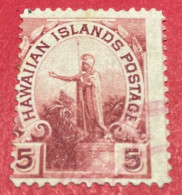 HAWAII 1894 - MOTIVI LOCALI - NON CENTRATO - VARIETA' - Hawai