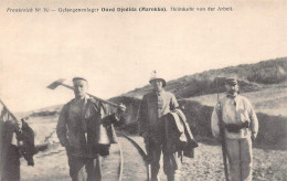 MAROC - OUED DJEDIDA  - Gefangenenlager  -  Heimkehr Von Der Arbeit  -  Carte Allemande, Guerre 1914/18 - Other & Unclassified