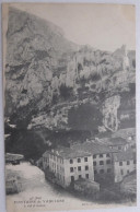 FONTAINE De VAUCLUSE à Vol D'oiseau  - CPA Dos Simple - Piolenc