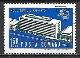 ROUMANIE     -   1970 .    Batiment De L' U.P.U.   -    Oblitéré - UPU (Unione Postale Universale)