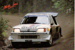 Peugeot 205 T16 -  Salonen/Harjanne - Rally 1000 Lacs 1986 - CPM - Rally Racing