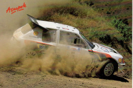 Peugeot 205 T16 -  Kankkunen/Piironen - Rally Acropole 1986 - CPM - Rallye