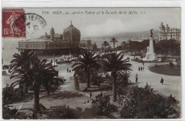 CPA - Nice - Le Jardin Public Et Le Palais De La Jetée - Niza La Noche