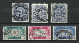 UNION SUD-AFRICAINE Ca.1935: Lot D'obl., B Oblitérations Et Nuances - Used Stamps