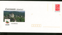 AC14-5 France PAP Timbre N° 3744  Visuel Curemonte : Corrèze - PAP: Ristampa/Lamouche