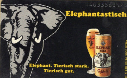 Carlsberg TK K258/1994 ** 30€ Dose Elefanten-Bier Tierisch Elephanastisch Gut Und Stark TC Good Beer Telecard Of Germany - K-Serie : Serie Clienti